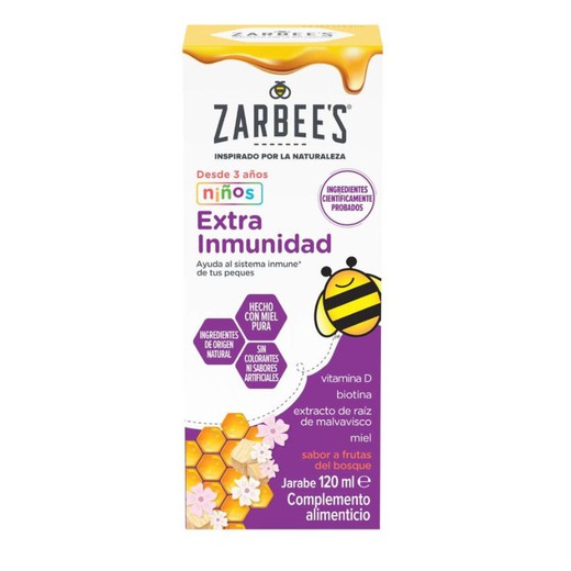 Zarbee’s Jarabe Extra Inmunidad Niños 120ml