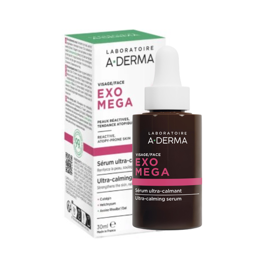 A‑Derma Exomega Ultra Sérum Facial | Calma e hidrata la piel