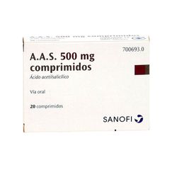 Aas 500 Mg 20 Comprimits