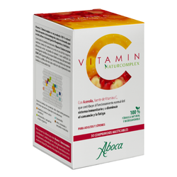Aboca Vitamin C Naturcomplex 30 comp – Sistemas Inmunitario y Energía