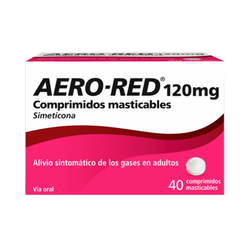 Aerored 120 Mg Comprimidos Masticables 40 Comprimidos