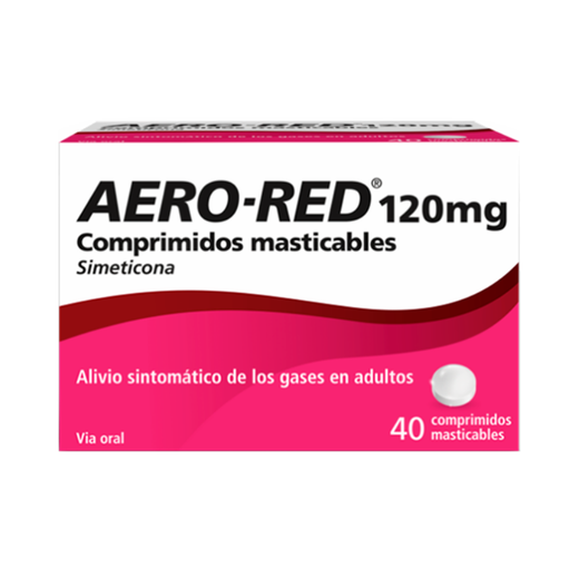 Aerored 120 Mg Comprimidos Masticables 40 Comprimidos