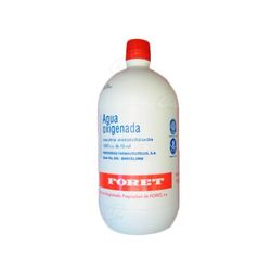 Agua Oxigenada Neutra Estabilizada Foret 1 Frasco De 1000 Ml