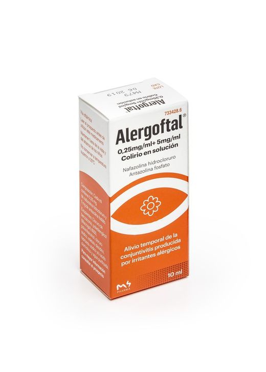 Alergoftal Solucion Oftalmica 1 Frasco De 10 Ml