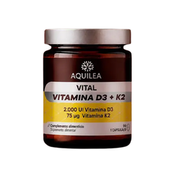 Aquilea Vital Vitamina D3 + K2 90 caps | Huesos y defensas reforzadas