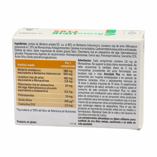 Armolipid Plus 30 sobres – Suplement per controlar Colesterol i Triglicèrids