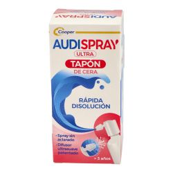 Audispray Ultra 20 ml – Spray Cerumen para Eliminar Tapones en Oídos