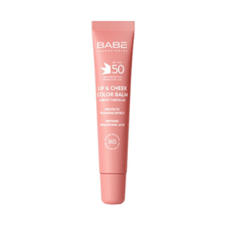 Babé Lip & Cheek Color Balm SPF 50 Pink – Hidratación y color