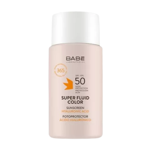 Babè Super Fluid Color SPF50 50ml – Fotoprotector facial amb color