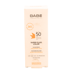 Babé Super Fluid Color SPF50 50ml – Fotoprotector facial con color