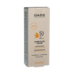 Babè Super Fluid Color SPF50 50ml – Fotoprotector facial amb color