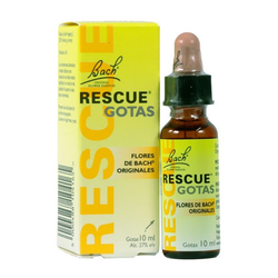Bach Rescue Gotas 10 ml – Alivio natural del Estrés y la Ansiedad