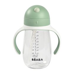 BÉABA Taza con pajita 300ml Verde