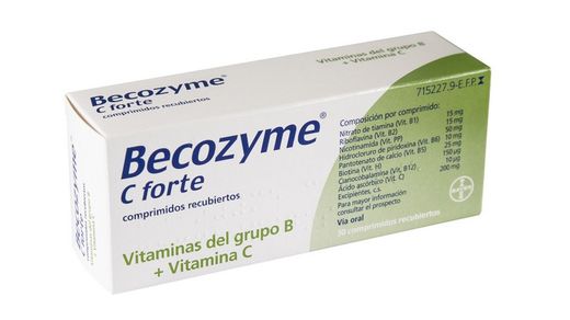 Becozyme C Forte 30 Comprimidos