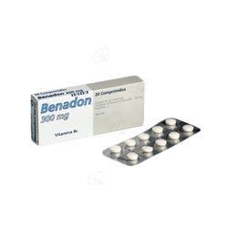 Benadon 300 Mg Comprimits Recoberts Amb Pel·lícula 20 Comprimits