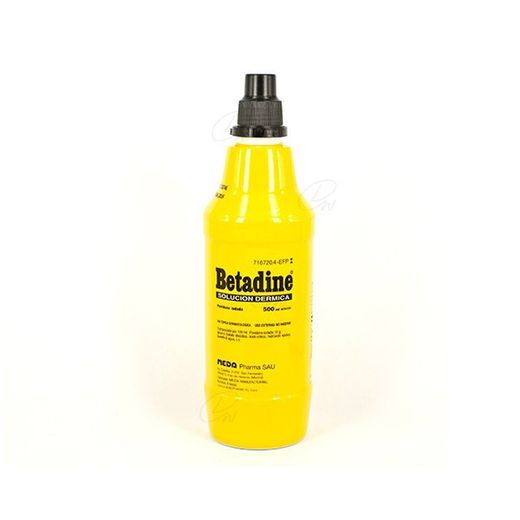 Betadine Solucion Dermica 1 Frasco De 500 Ml