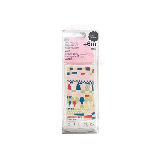 Biberon 0 Bpa Pp Boca Ancha T Latex Anatomica 360 Cc  T2 L