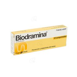 Biodramina 50 Mg Comprimits 12 Comprimits