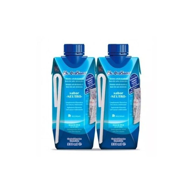 Bi Oral Suero Neutro Briks 330 ml x2