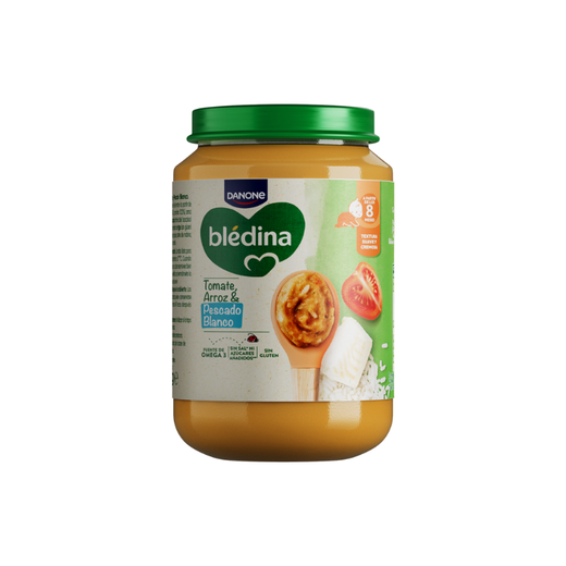 Blédina Tarrito Tomate, Arroz y Pescado Blanco 200 g