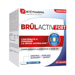 Brulactiv Fort 60 caps – Suplemento Quemagrasa con Sinetrol y Dimpless