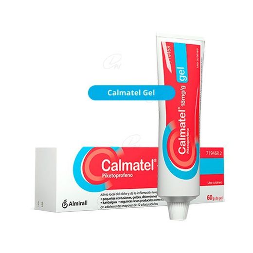 Calmatel 18 Mgg Gel 1 Tubo De 60 G