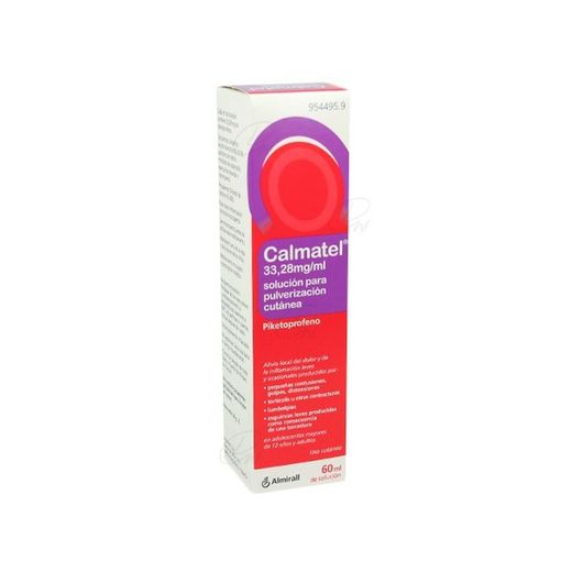 Calmatel 3328 Mgml Solucion Para Pulverizacion Cutanea 1 Envase Pulverizador De 60 Ml
