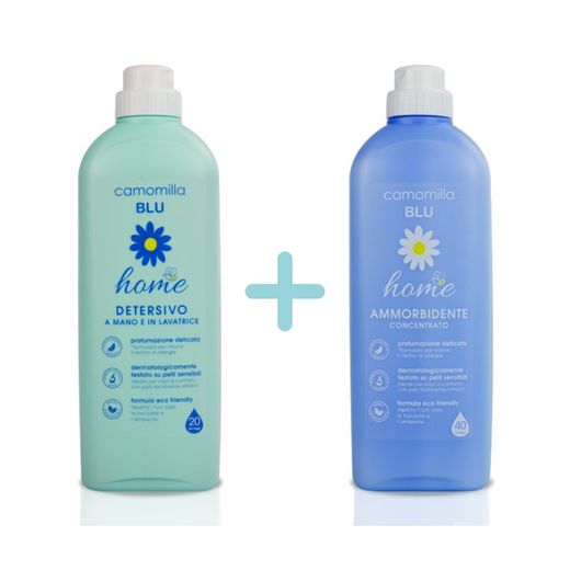 Samarreta Blu Pack Detergent + Suavitzant per a la roba