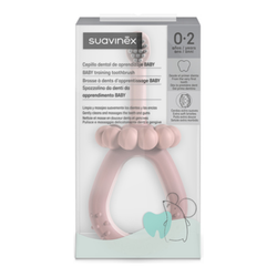 Cepillo de Dientes para Bebé Rosa – Cerdas Suaves y Mango Ergonómico
