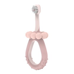 Cepillo de Dientes para Bebé Rosa – Cerdas Suaves y Mango Ergonómico