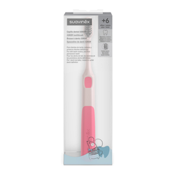 Cepillo Dental Suavinex Junior Suave 6+ años Rosa con cerdas Ultrasuaves