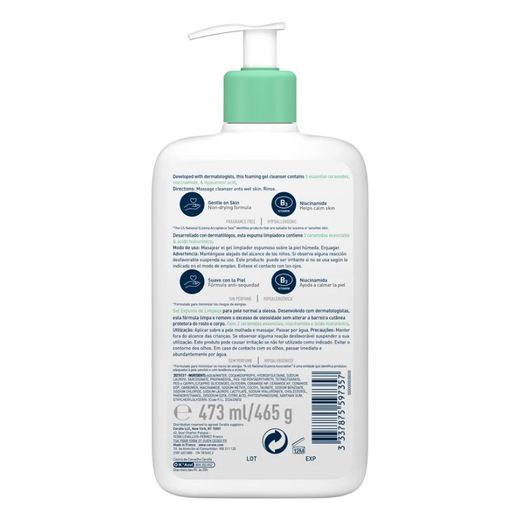 Cerave Gel Netejador Escumós 473ml