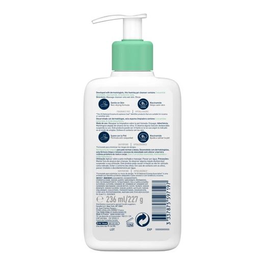 Cerave Gel Netejador Escumós per a Rostre i Cos 236ml