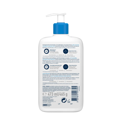 CeraVe Loció Hidratant 473ml – Amb ceramides i àcid hialurònic