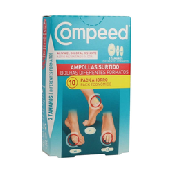 Compeed Ampollas 10 Apósitos – Protección para alivio inmediato
