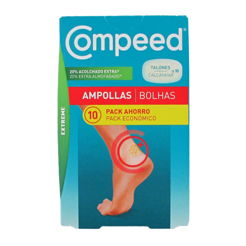 Compeed Ampollas Extreme 10 Apósitos – Alivio inmediato
