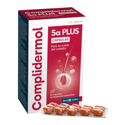 Complidermol 5 Alfa Plus 60 cápsulas – Suplemento anticaída capilar integral