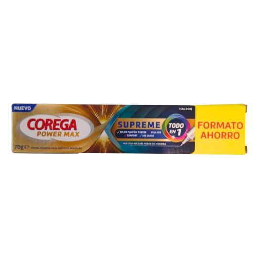 Corega Power Max Supreme todo en 1 70g