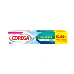 Corega Sin Sabor – Crema adhesiva para prótesis dental 70g