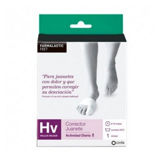 Corrector Juanete Actividad Diaria Farmalastic Talla Mediana