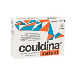 Couldina Instant Con Acido Acetilsalicilico Granulado Efervescente 10 Sobres