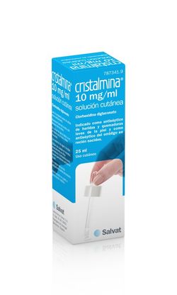 Cristalmina 10 Mgml Solucion Cutanea 1 Frasco De 25 Ml