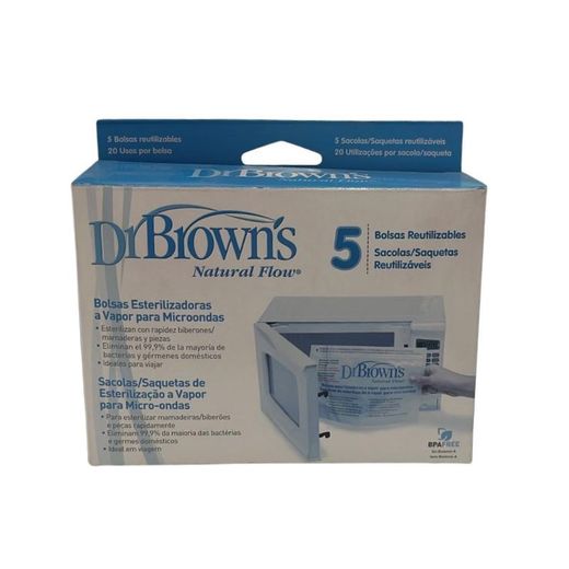 Dr. Browns Bolsas Esterilizadoras Para Microondas 5u