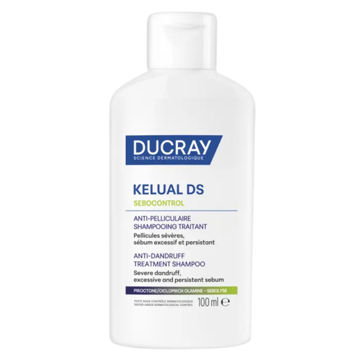 Ducray Kelual DS Sebocontrol 100 ml | Champú Anticaspa