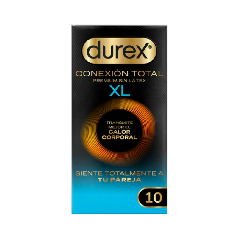 Durex Conexión Total XL Transmite Mejor el Calor Corporal