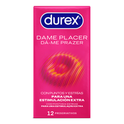 Durex Preservatius Dame Placer 12u