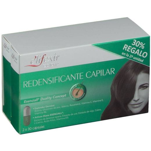 Elifexir Esenciall Redensificante Capilar 2x30 Capsulas