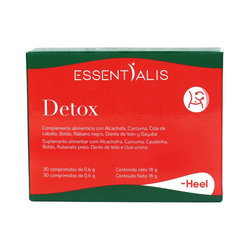 Essentialis Detox 30 comp – Carxofa, cúrcuma i plantes depuratives
