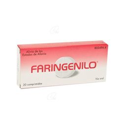 Faringenilo 20 Comprimidos