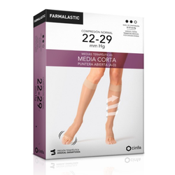 Farmalastic Media Talla Puntera Oberta 22-29mmHg